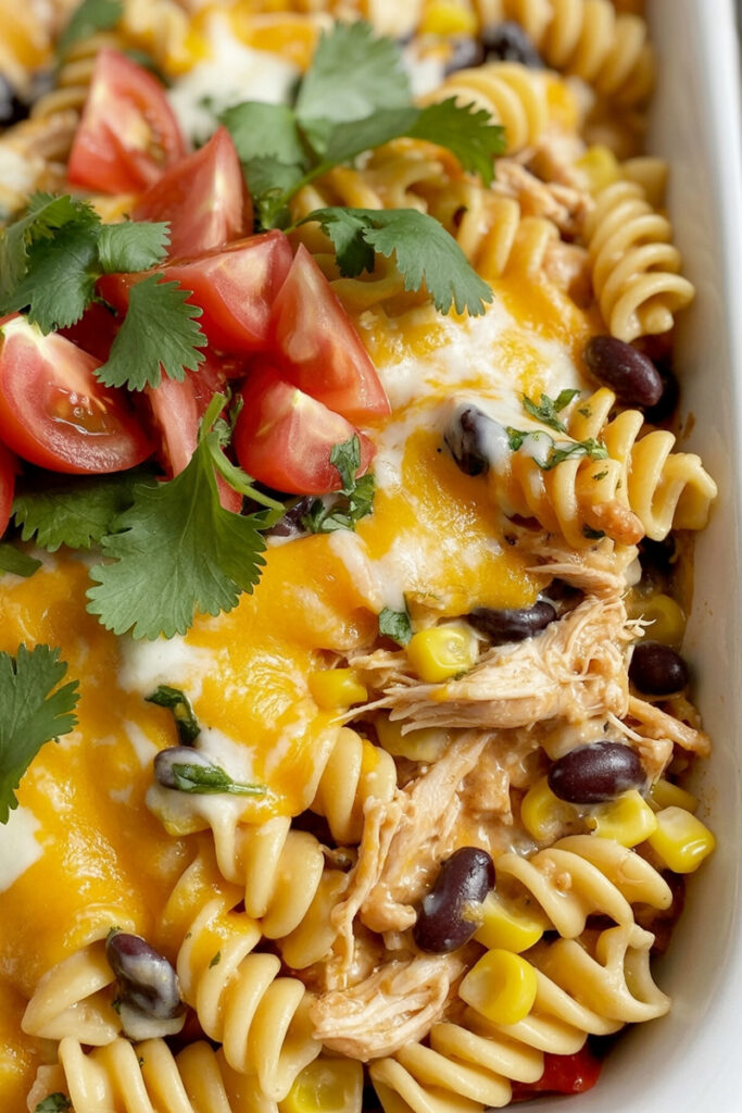Baked Fiesta Chicken Casserole