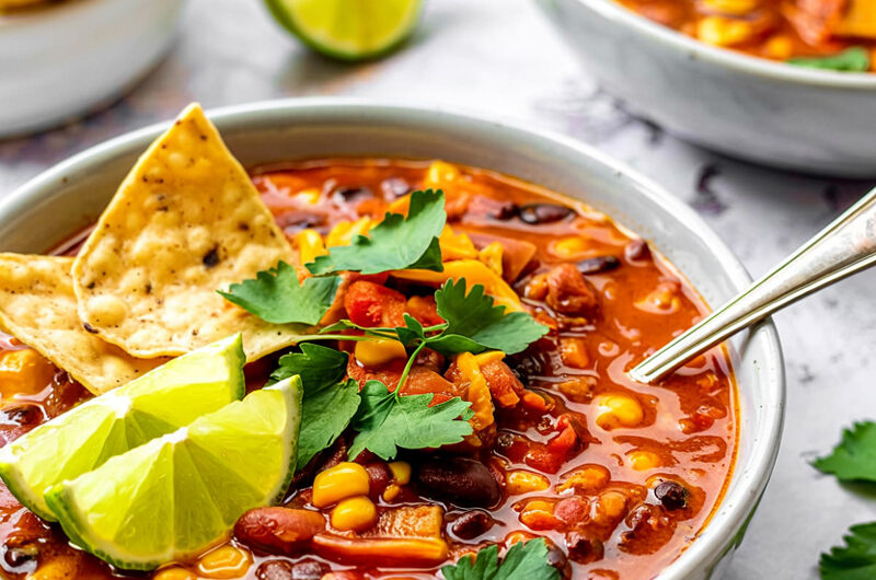 Beef Enchilada Soup