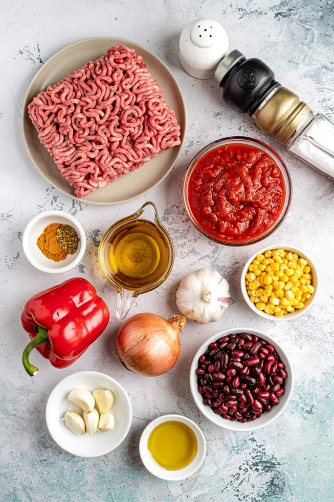 Beef Enchilada Soup Ingredients