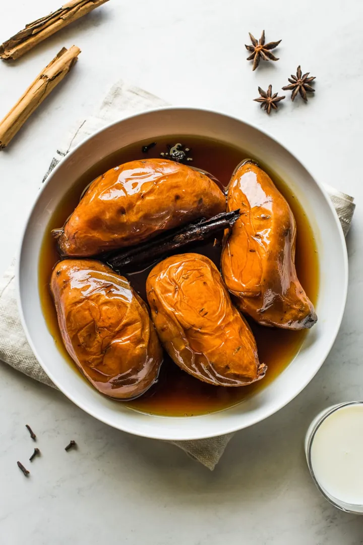 Camotes Enmielados (Candied Sweet Potatoes)