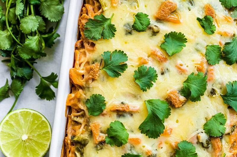 Chicken Enchiladas With Green Sauce