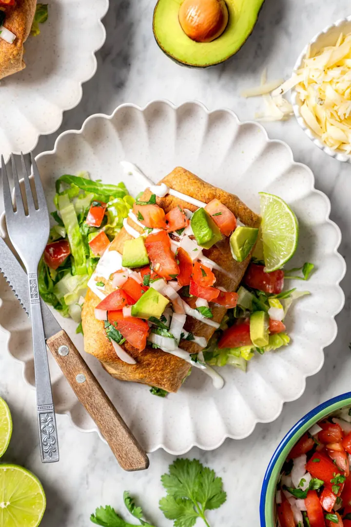 Chicken Chimichangas