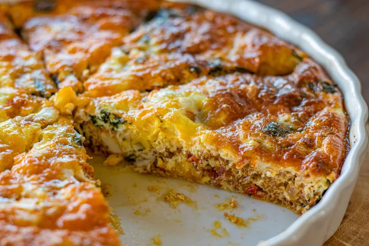 Chorizo Baked Frittata
