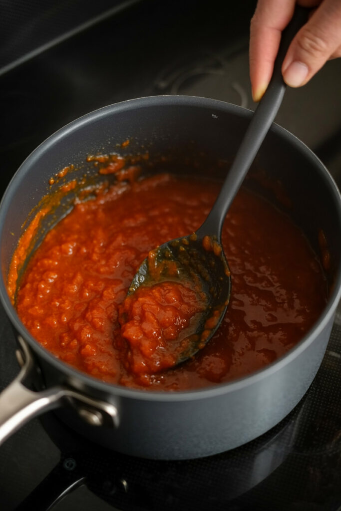 Combine this mixture soup pot