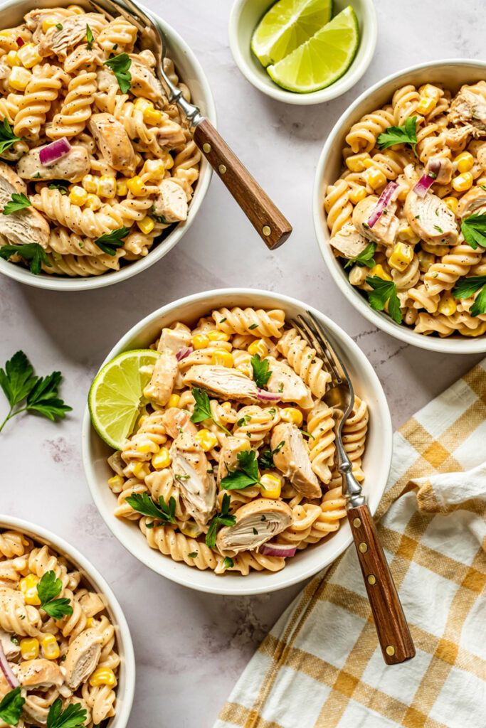 Corn Pasta Salad