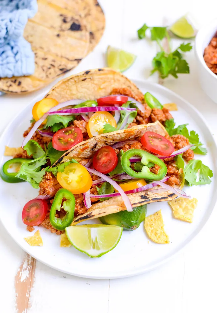Easy Slow Cooker Turkey Tacos