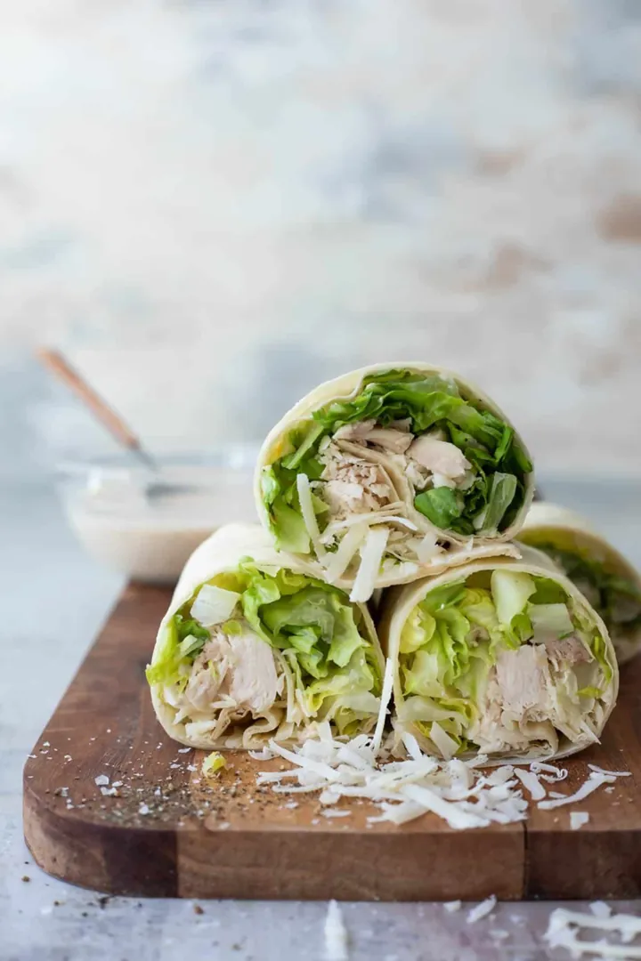 Grilled Chicken Caesar Wrap