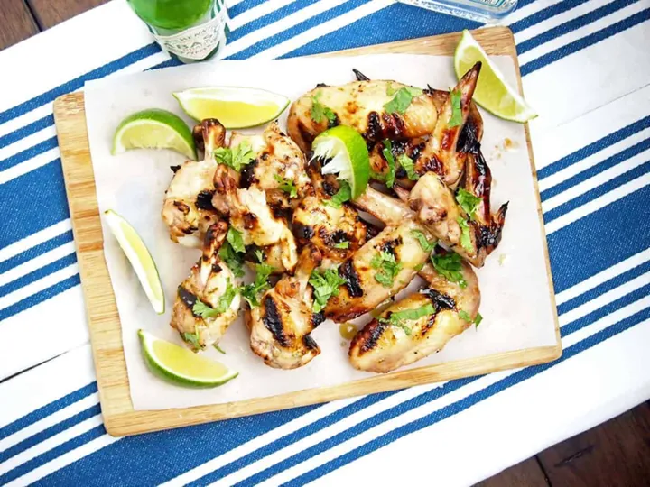 Grilled Margarita Wings