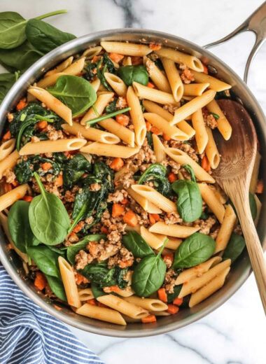 Ground Turkey Pasta