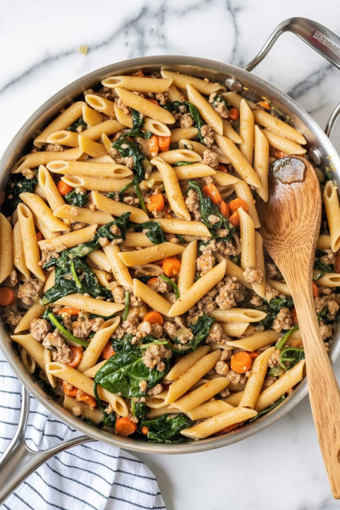 Ground Turkey Pasta Reciipe