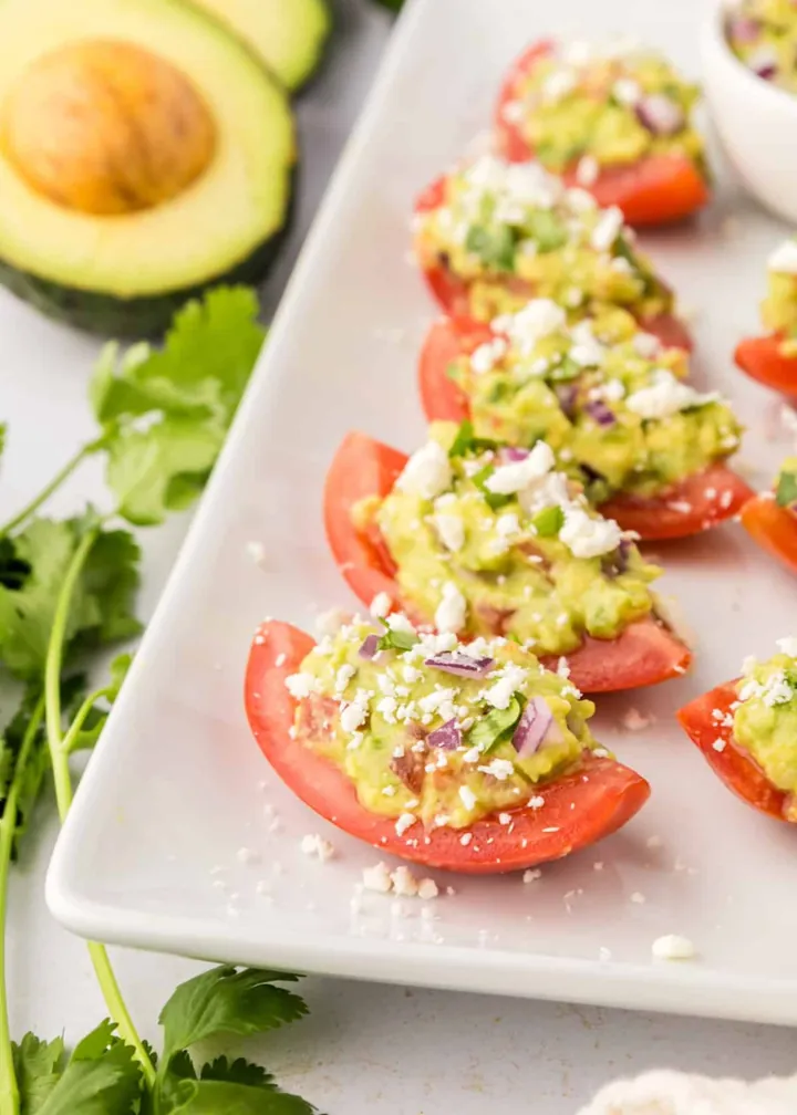 Guacamole Tomato Bites