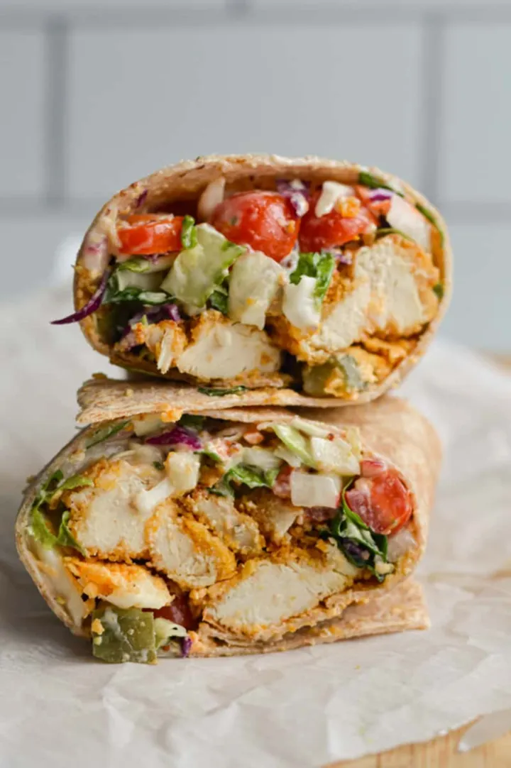 Honey Mustard Chicken Wrap