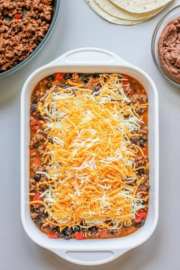 How to Make Taco Lasagna