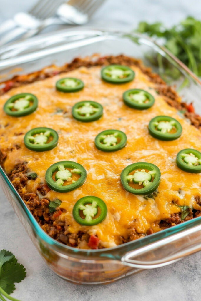 Keto Taco Casserole