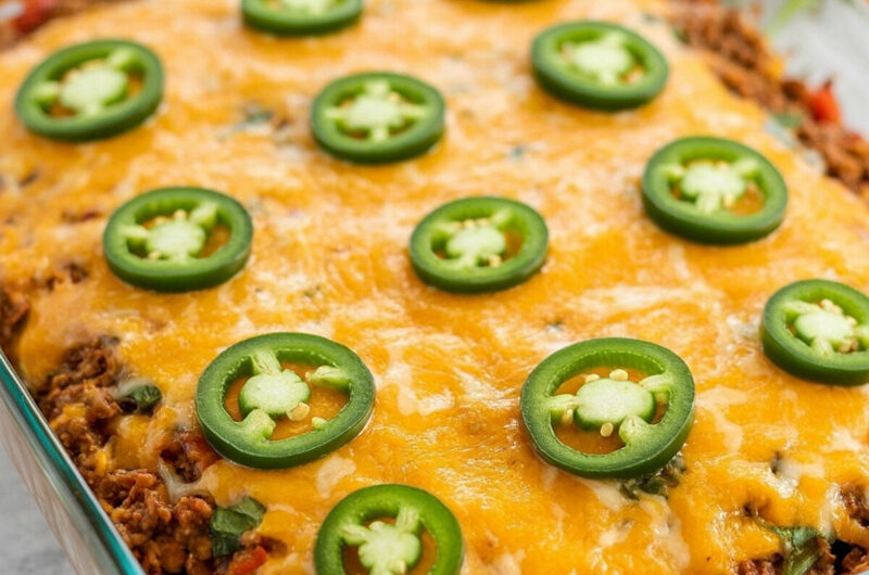 Keto Taco Casserole