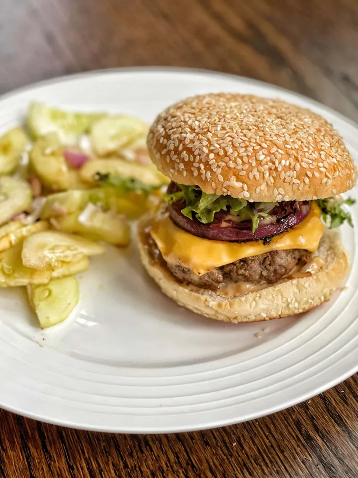 Lightened-Up Classic Burger