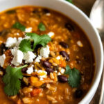Mexican Beans and Rice Soup