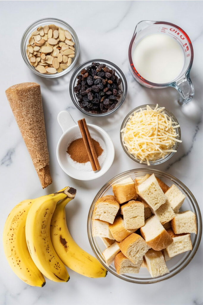 Mexican Bread Pudding Ingredients