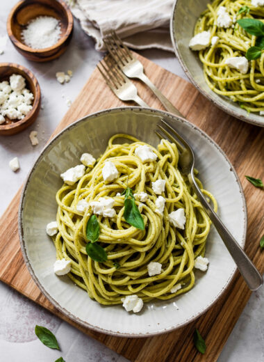 Mexican Green Spaghetti
