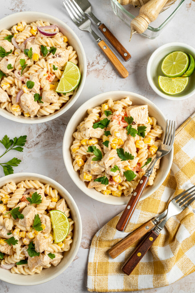 Mexican Street Corn Pasta Salad