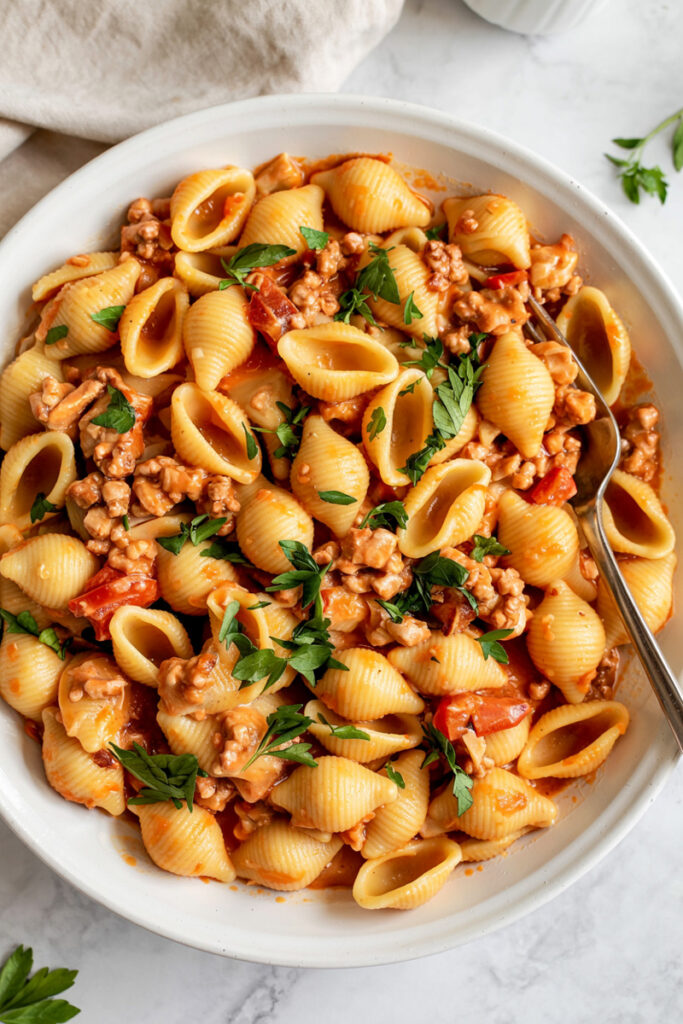 One Pot Taco Pasta