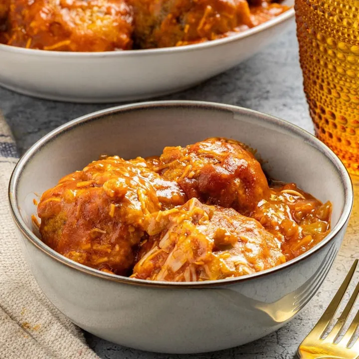 Potluck Enchilada Meatballs