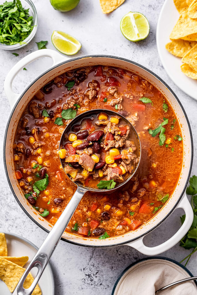 Prep Beef Enchilada Soup