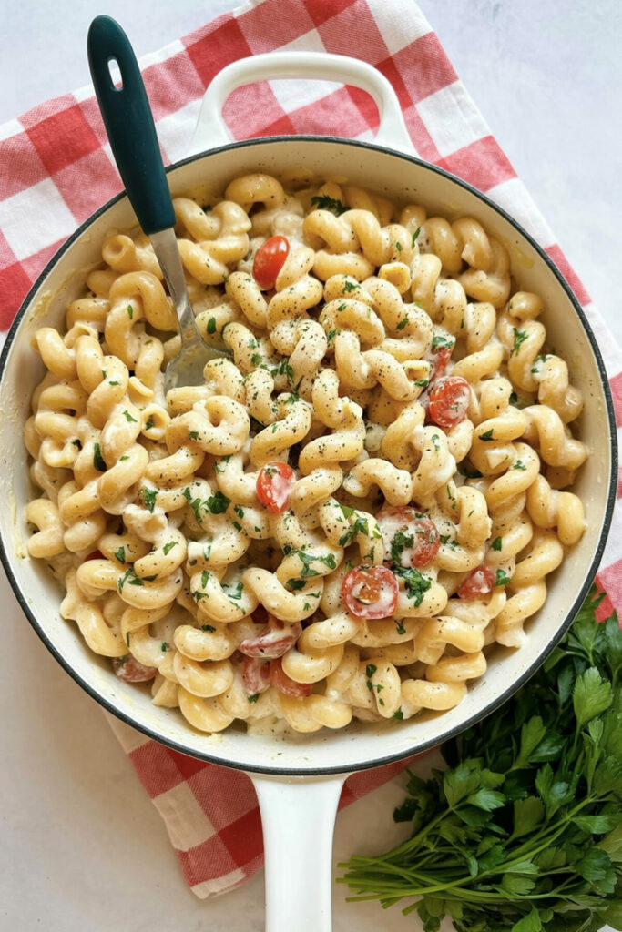 Prep Chicken Alfredo Taco Pasta