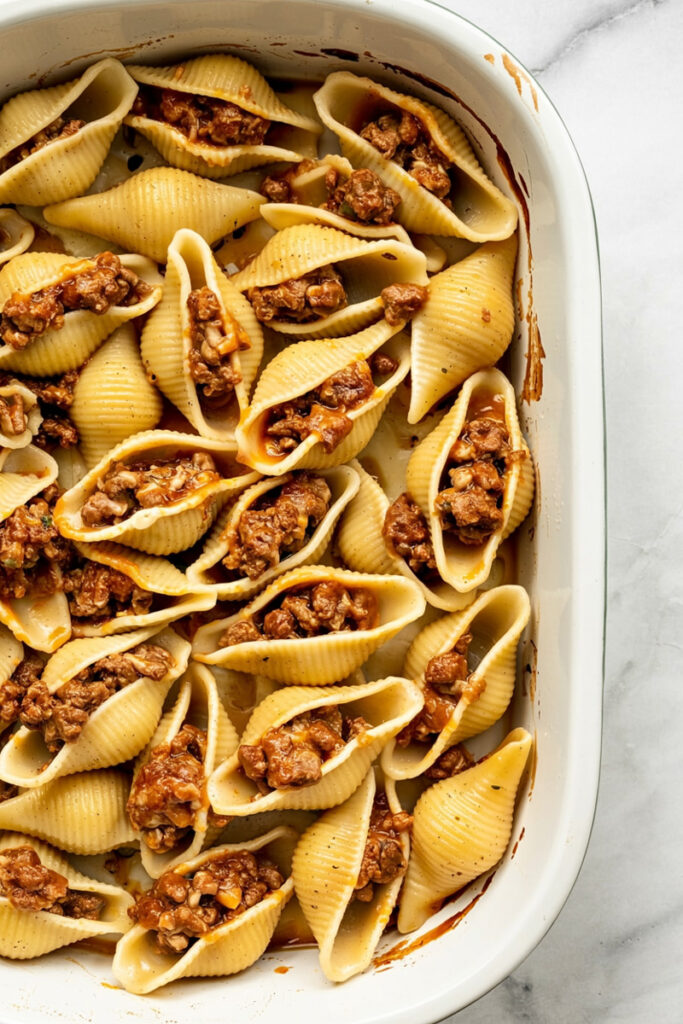 Prep Taco Stuffed Shells