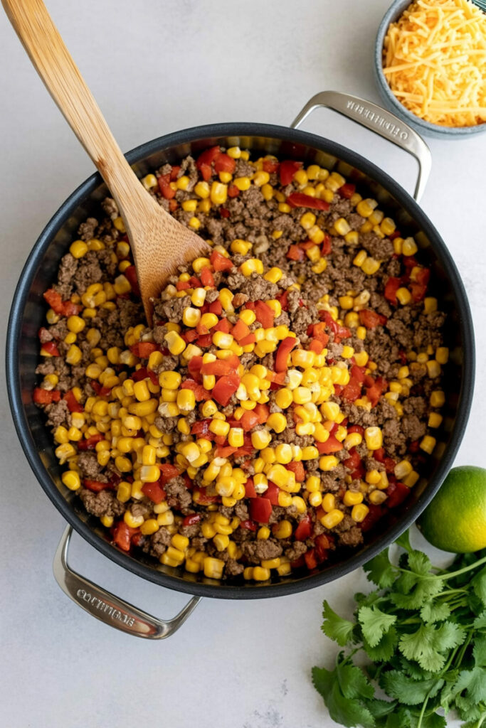 Prepare Beef Mixture