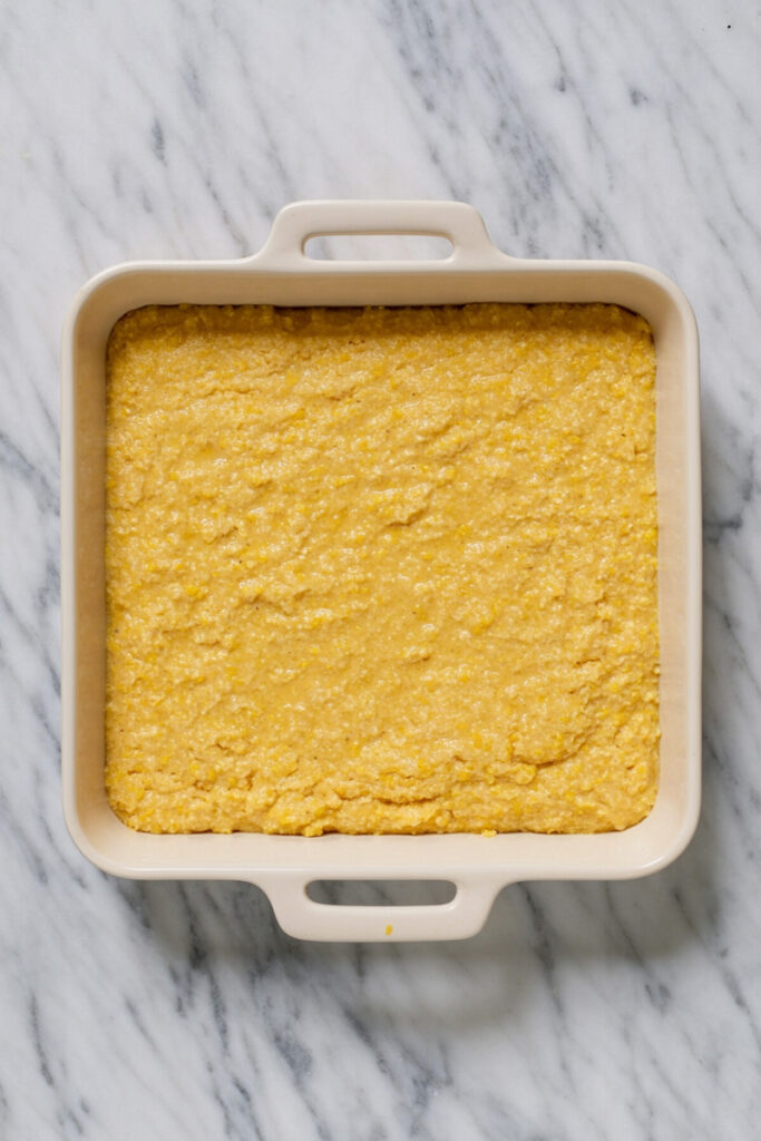Prepare Sweet Corn Cake