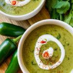 Roasted Poblano Soup