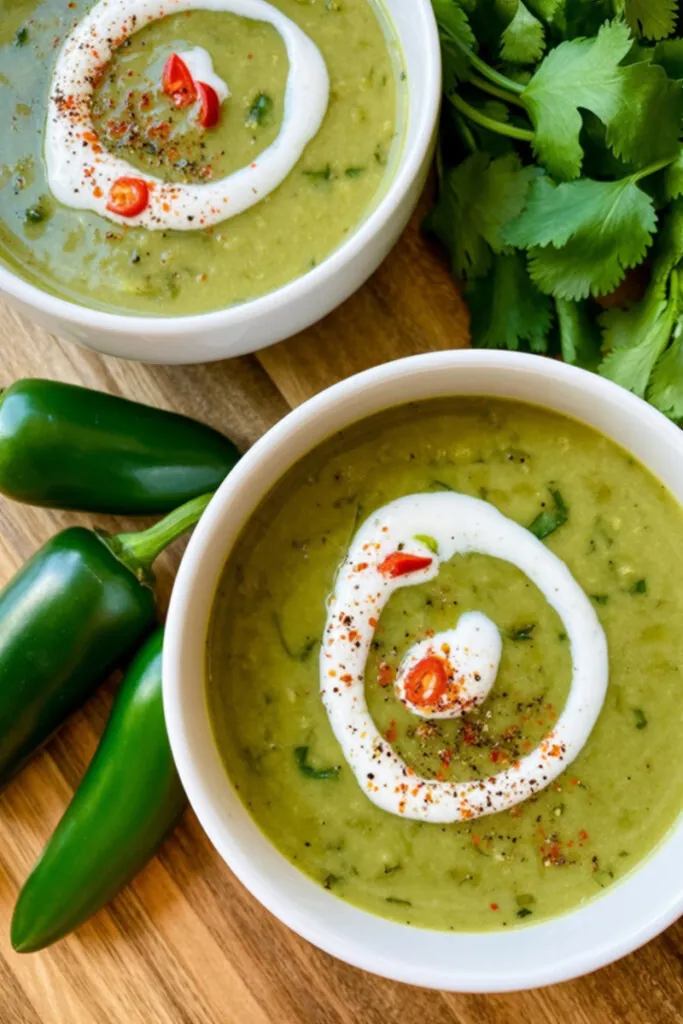 Roasted Poblano Soup