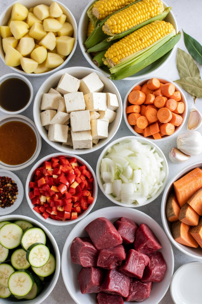Sancocho Puerto Rican Ingredients