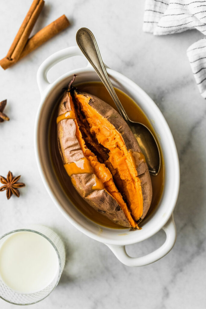 Serve Mexican Candied Sweet Potatoes