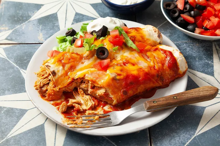 Simple Chicken Enchiladas