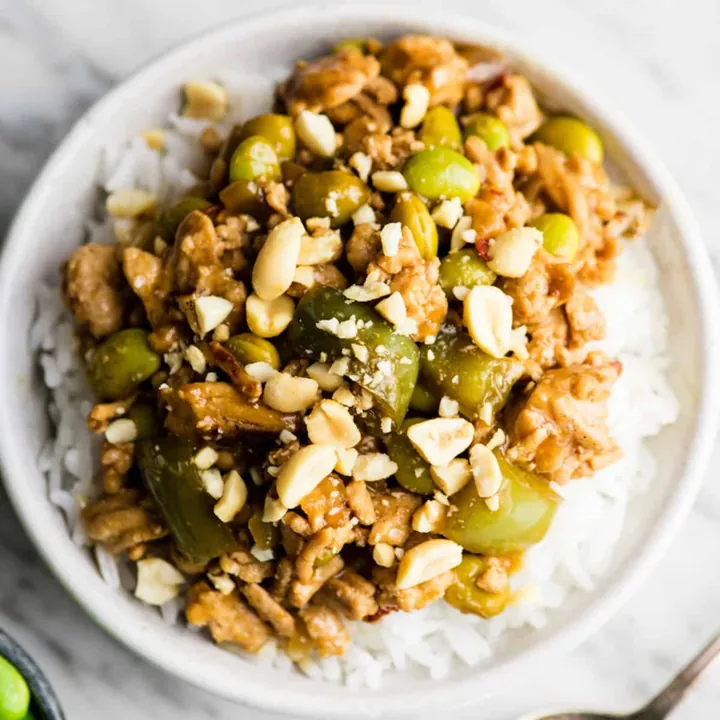 Slow Cooker Thai Coconut Ground Turkey