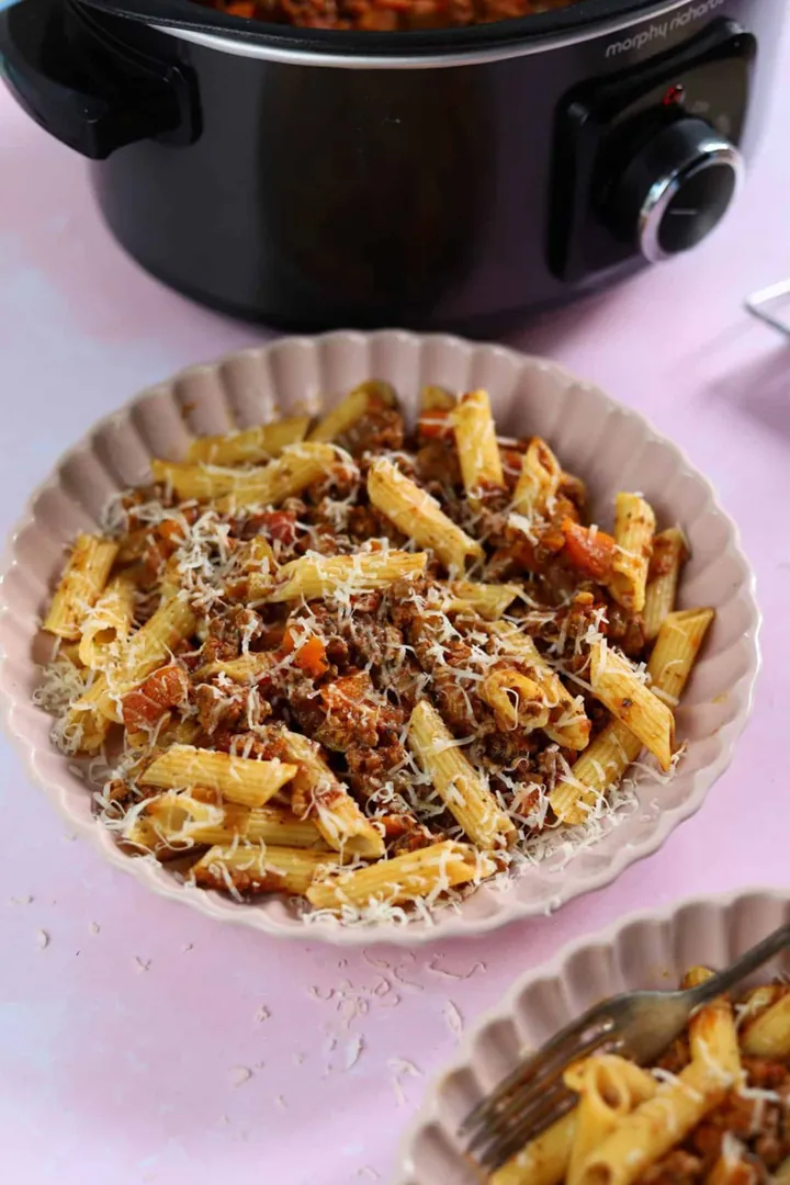 Slow Cooker Turkey Bolognese