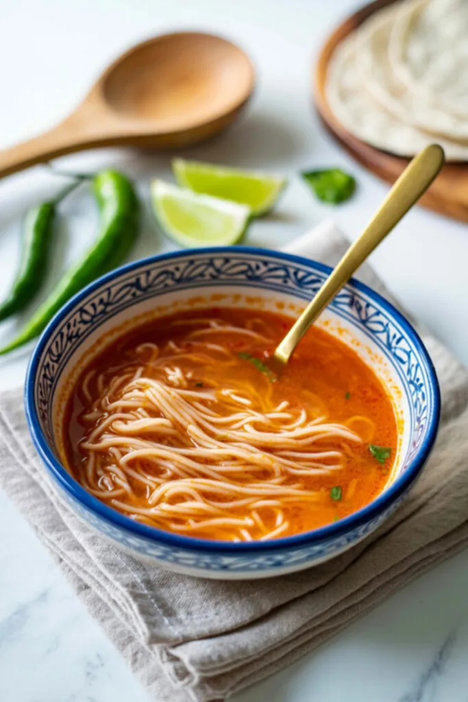 Sopa de Fideo (Mexican Noodle Soup)