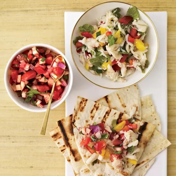Spiced Crab Tacos