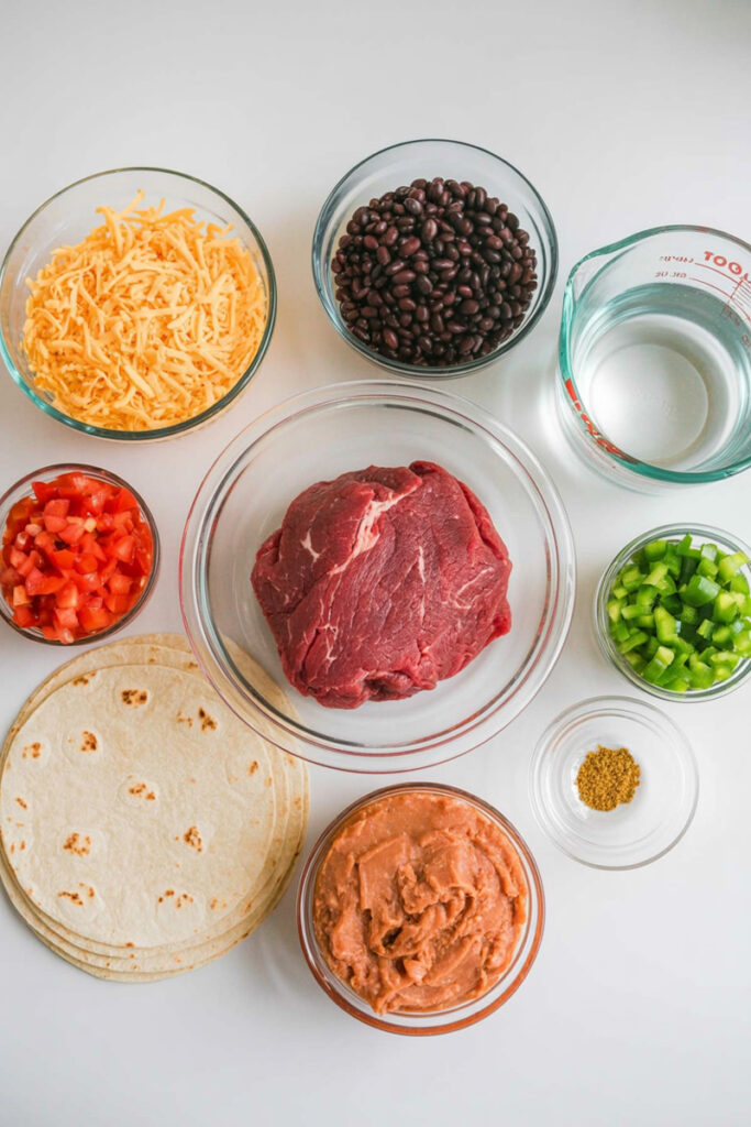 Taco Lasagna Ingredients