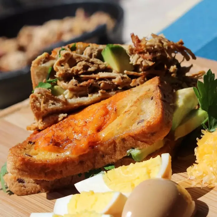 Tex-Mex Ultimate Carnitas Grilled Cheese