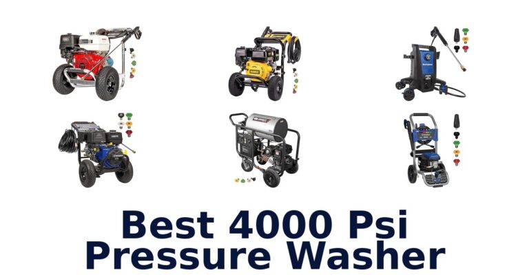 best 4000 psi pressure washer
