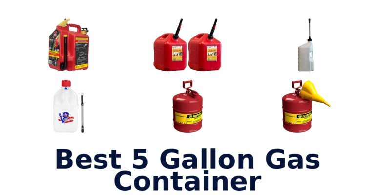 BEST 5 Gallon Gas Containers: Top 10 Picks best 5 gallon gas container