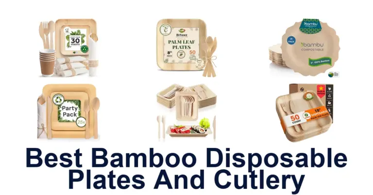Best Bamboo Disposable Plates & Cutlery Top 10 best bamboo disposable plates and cutlery