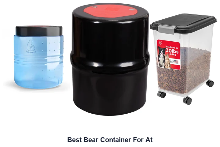Best Bear Containers: Our Top Picks for 2026 Best Bear Container For At