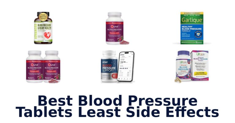 best blood pressure tablets least side effects