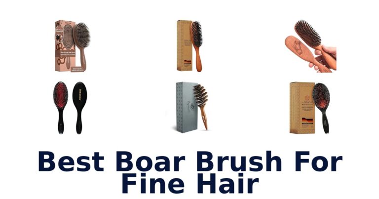 Best Boar Brushes for Fine Hair: Top 10 Picks best boar brush for fine hair