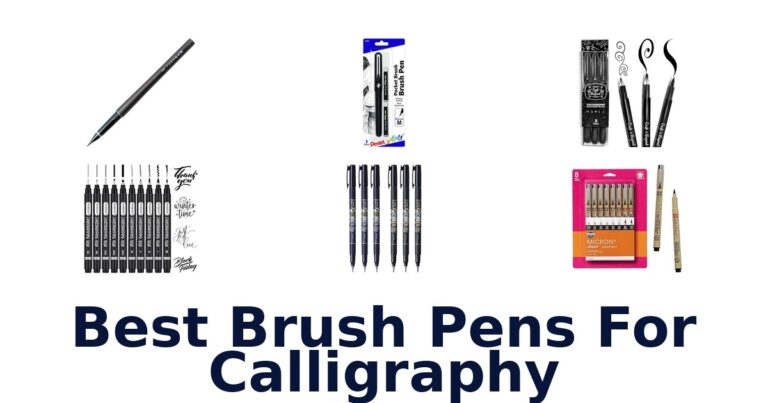 BEST Brush Pens for Calligraphy: Top 10 Picks best brush pens for calligraphy