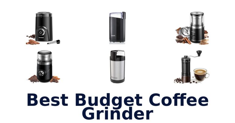Best Budget Coffee Grinders: Top 10 Picks best budget coffee grinder